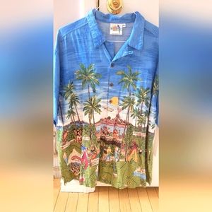 Jimmy Buffetts Margaritaville XXL button down Hawaiian shirt